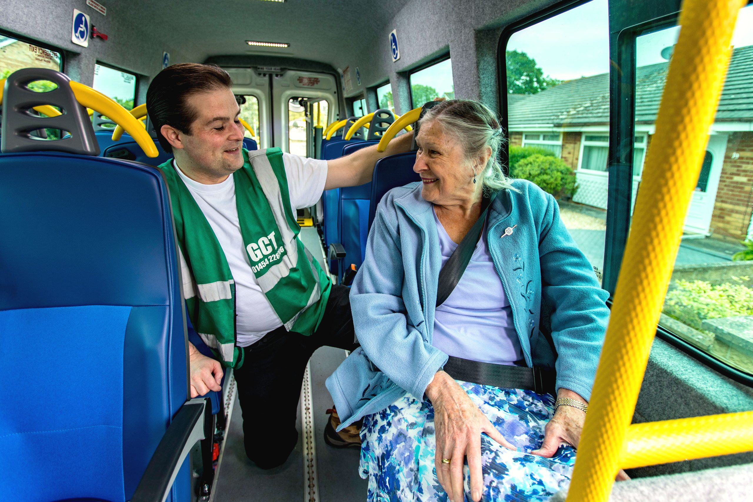 Green Community Transport volunteer