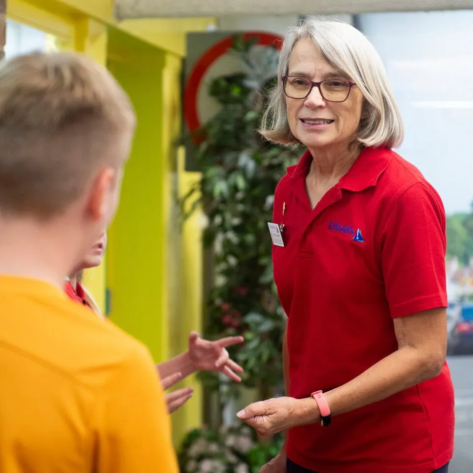 Life Skills volunteer